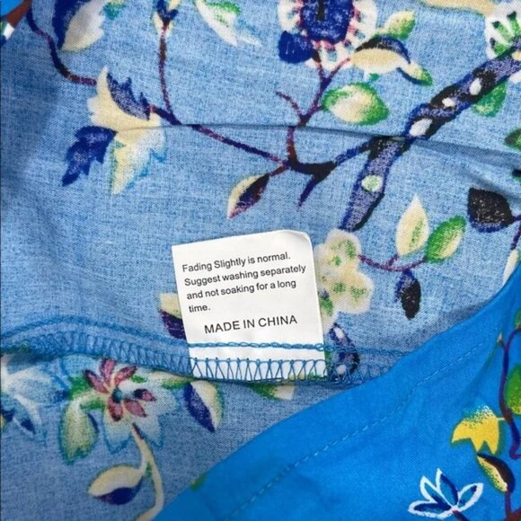 Yesno Women's Plus Size Floral Midi Dress - Picture 7 of 8